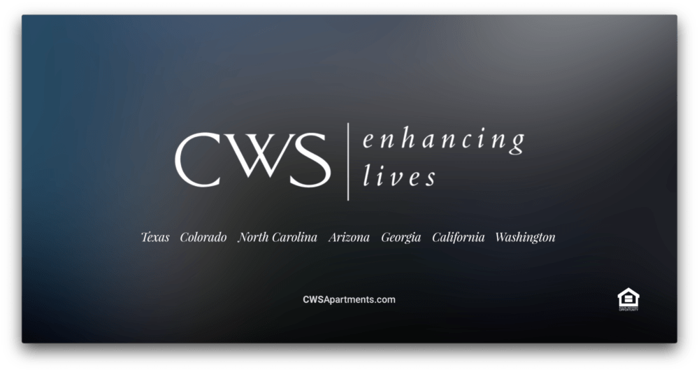 CWS Enhacing Lives